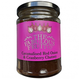 fabulous fruit caramelised red onion and cranberry chutney