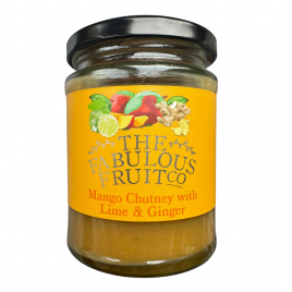fabulous fruit mango, lime and ginger chutney