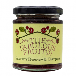 fabulous fruit strawberry preserve with champagne