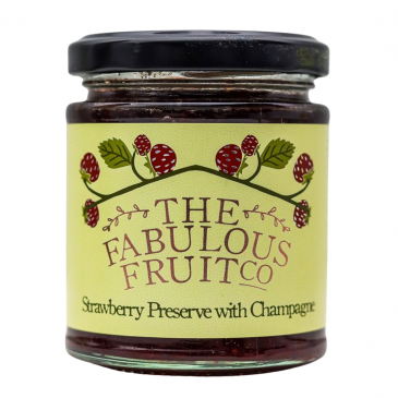 fabulous fruit strawberry preserve with champagne
