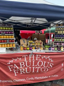 fabulous fruit company market stall